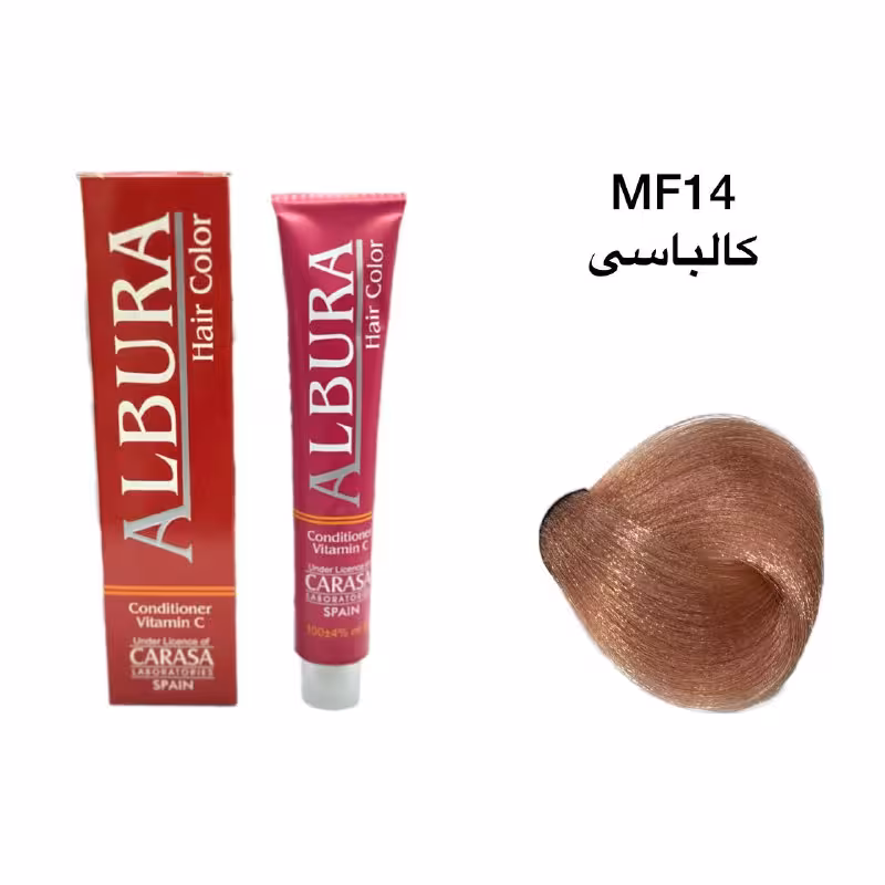 رنگ مو آلبورا MF14