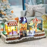 موزیک باکس پاپ کورن فروشی در شهربازی کریسمس