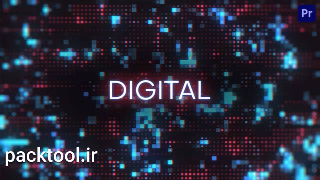 دانلود پروژه آماده پریمیر پرو بک گراند متحرک دیجیتال Digital Backgrounds - پک تول