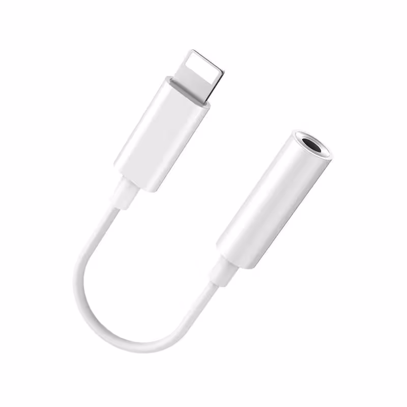 تبدیل لایتنینگ به جک 3.5 میلیمتری Apple Lightning To 3.5mm Headphone Jack Adapter