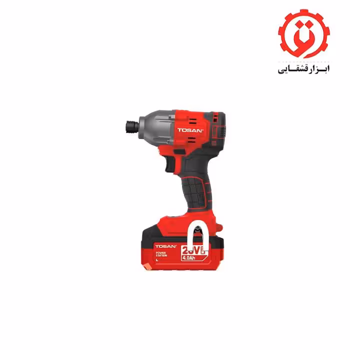 پیچ گوشتی شارژی ضربه ای توسن براشلس 20 ولت مدل 9520BIS