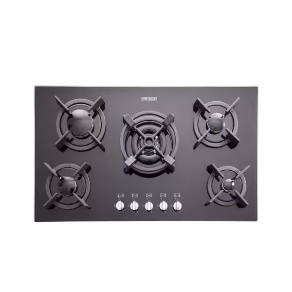 اجاق گاز رومیزی پنج شعله‌ مدل G-5904 استیل البرز