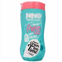 دستمال مرطوب کمر باریک چای سبز نینو  40 عددی