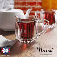 نیم لیوان نانسی برند اصفهان مجموعه 6 عددی