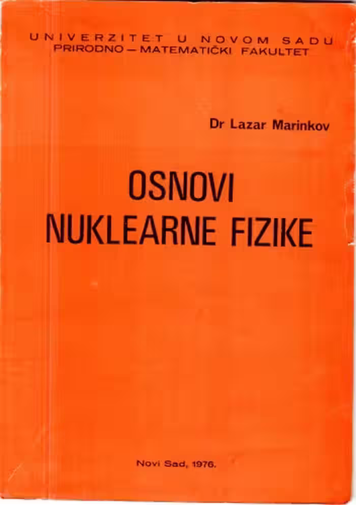 خرید و دانلود نسخه کامل کتاب Osnovi Nuklearne Fizike