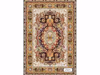 نخ و نقشه طرح قالیچه تبریز - کد NZ2884