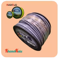 نخ حاشیه زن گرد قطر 4 میلیمتر  120 متری طوسی تیتانیومی کد(87)
