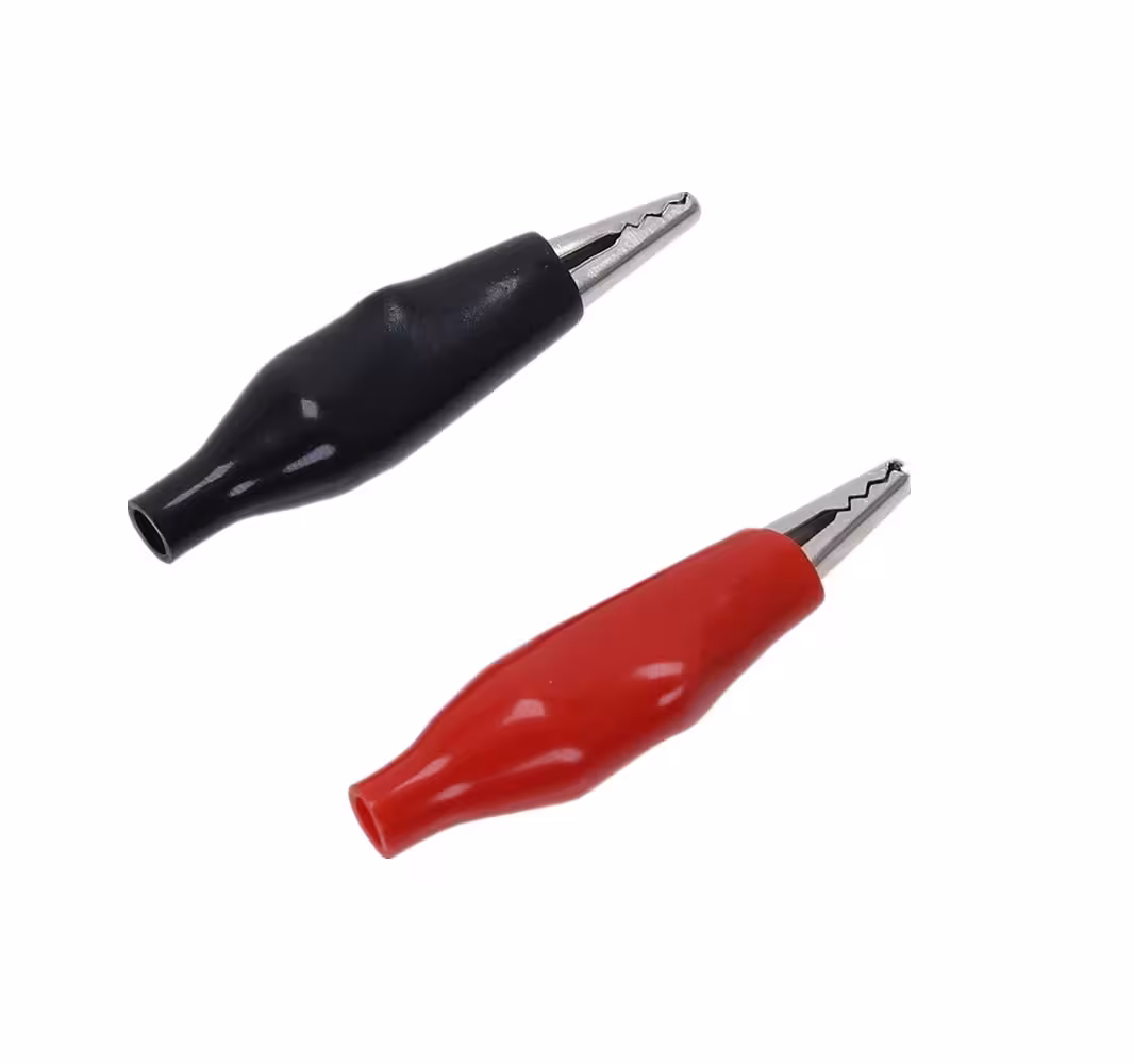 گیره سوسماری متوسط (مشکی و قرمز)