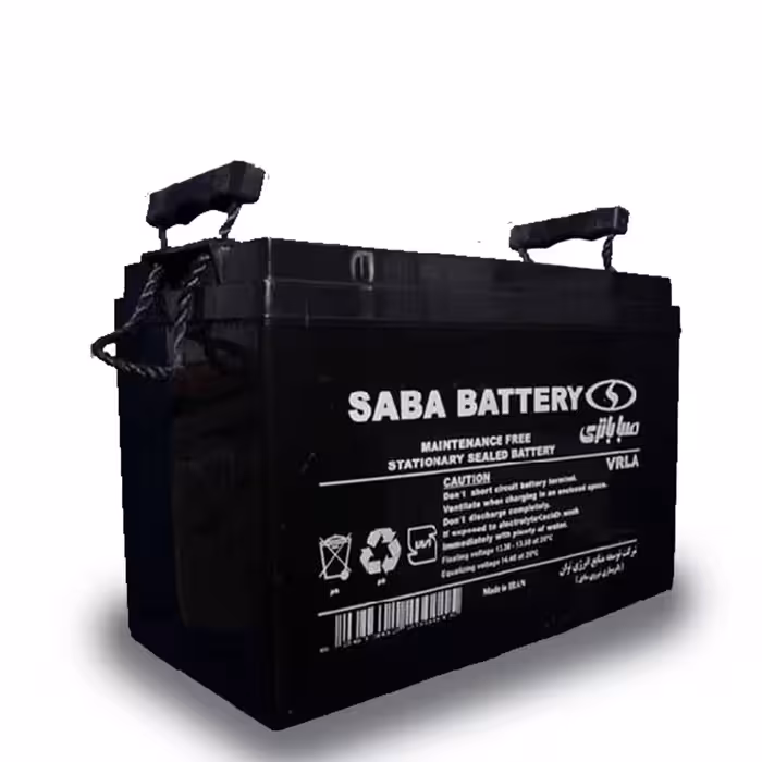 باتری یو پی اس 12 ولت 100 آمپر صبا باتری