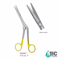 قیچی جراحی بینی با لبه تنگستن کارباید نایت(KNIGHT)