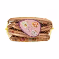 سوسیس هات داگ ساده ویژه 55 درصد گوشت شام شام 500 گرمی