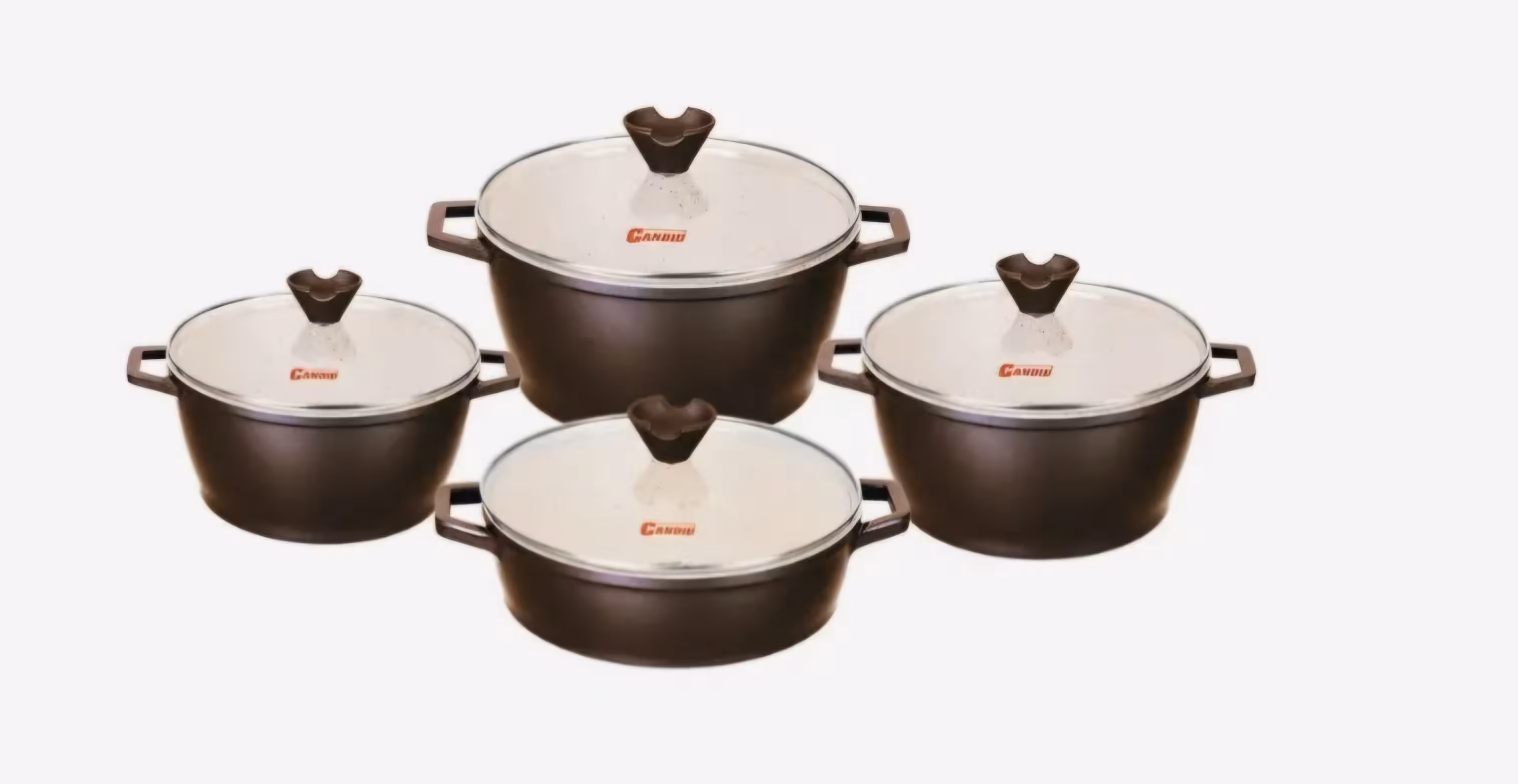 سرویس قابلمه گرانیت 8 پارچه کاندید طرح ورونا Verona