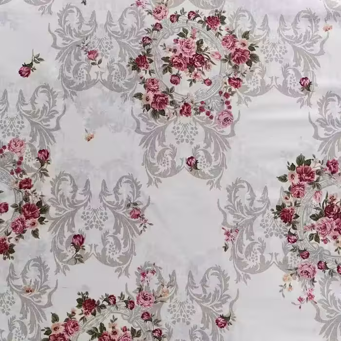 پارچه ملحفه مدل شعله کد ET – s33