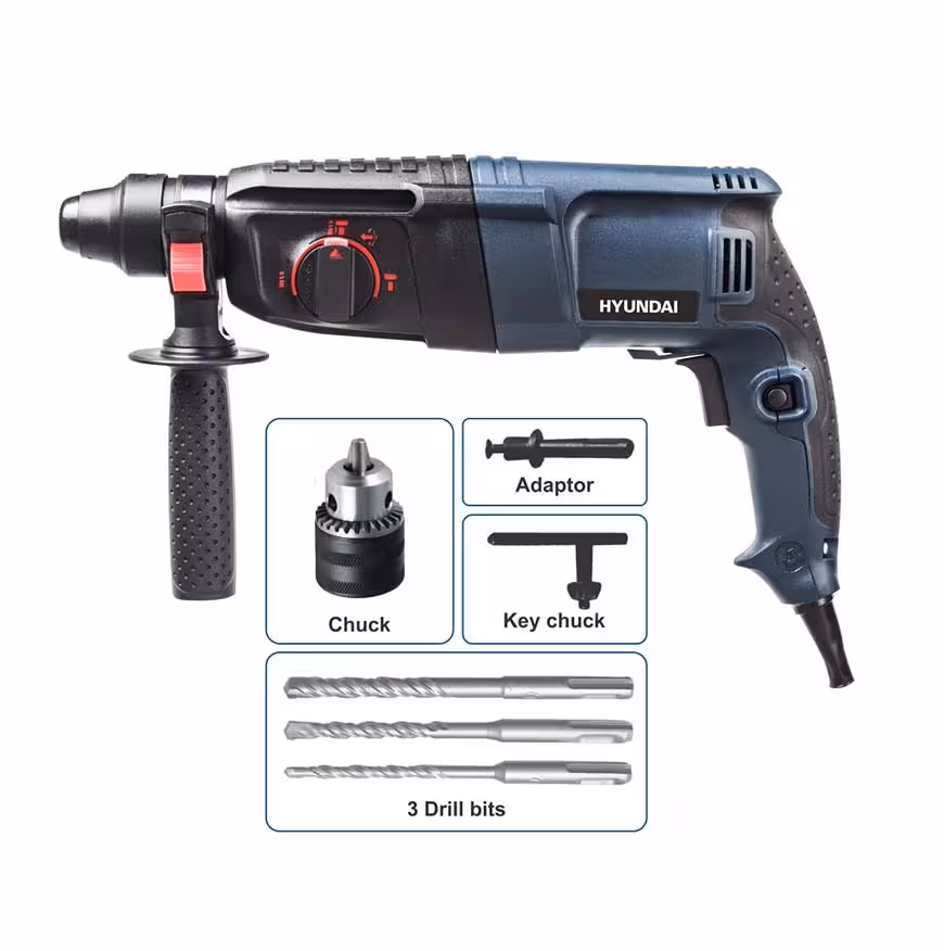دریل بتن کن هیوندای مدل HP8029-EH