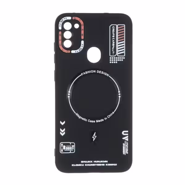 قاب Fashion Design طرح مگ سیف RT مدل Samsung Galaxy A11 / M11 – مشکی-کد5420