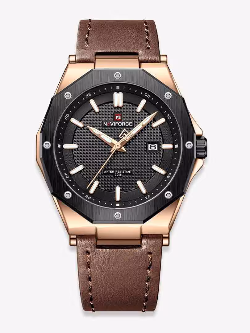 ساعت مچی عقربه ای مردانه نیوی فورس Naviforce NF 9200 RG/B/BN