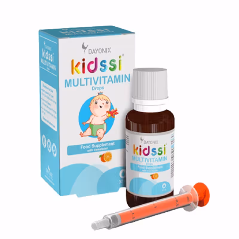 قطره مولتی ویتامین کیدزی دایونیکس فارما 30 میلی لیتر | Dayonix Phrama Kidssi Multivitamin