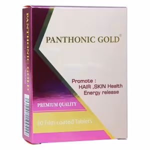 قرص پانتونیک گلد 5ب (250 میلی گرم)