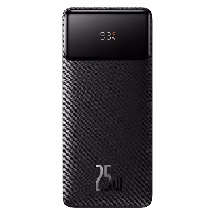 پاوربانک باسئوس مدل Bipow Digital Display 25W PPBD020301 ظرفیت 20000 میلی آمپر ساعت | کالا مکس