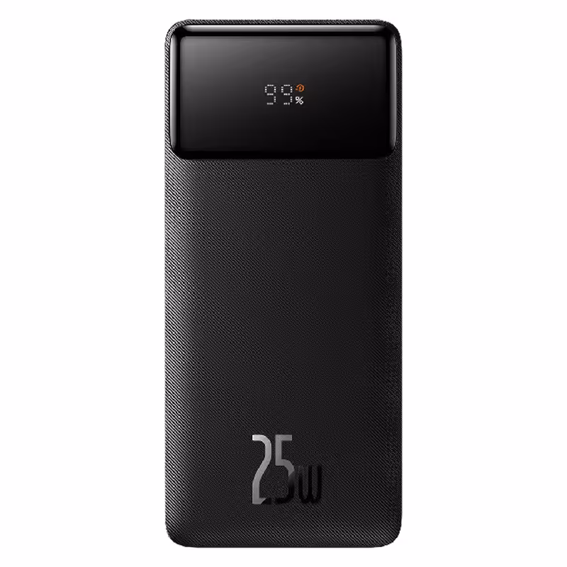 پاوربانک باسئوس مدل Bipow Digital Display 25W PPBD020301 ظرفیت 20000 میلی آمپر ساعت | کالا مکس