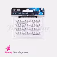 مژه ریسه ای (10 ریسه ای) مو طبیعی تیک سایز 12 میل