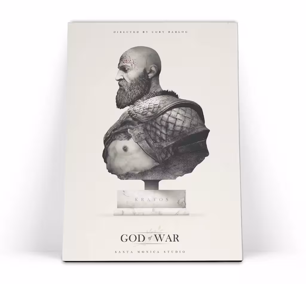 خرید  تابلو شاسی GOD OF WAR