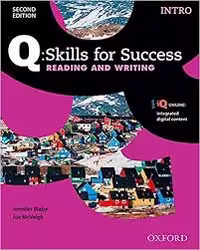 کتاب Q Skills for Success Intro Reading and Writing ویرایش دوم