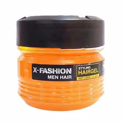 ژل حالت دهنده مو X-FASHION مدل درخشان کننده حجم 1000 میل