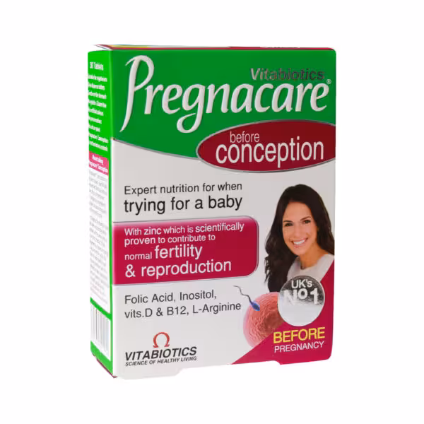 قرص پرگناکر کانسپشن ویتابیوتیکس    Vitabiotics Pregnacare Conception