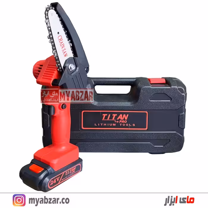 اره زنجیری شارژی تیتان مدل MCS-108