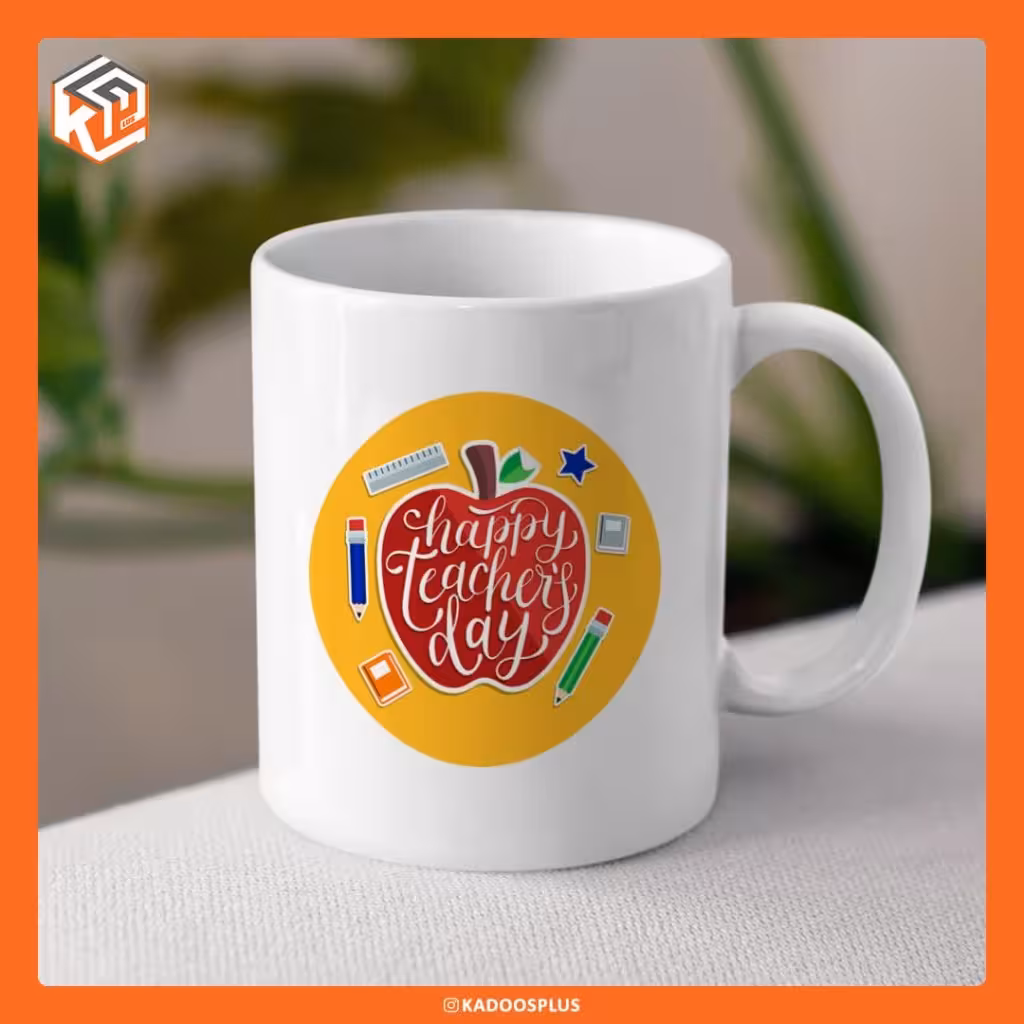 ماگ روز معلم طرح 3