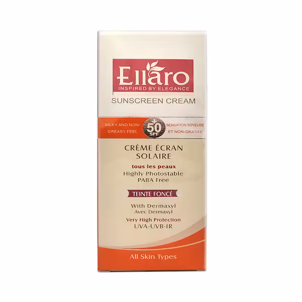 کرم ضد آفتاب الارو مدل Teinte Fonce با SPF50 حجم 50ml