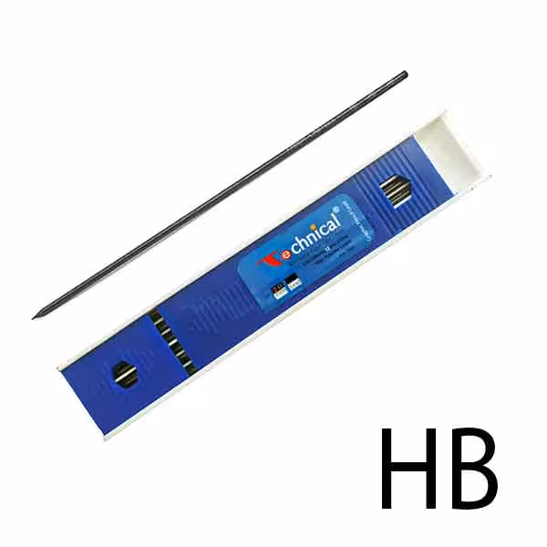 مغز اتود 2 میل تکنیکال HB (بسته 12 عددی)