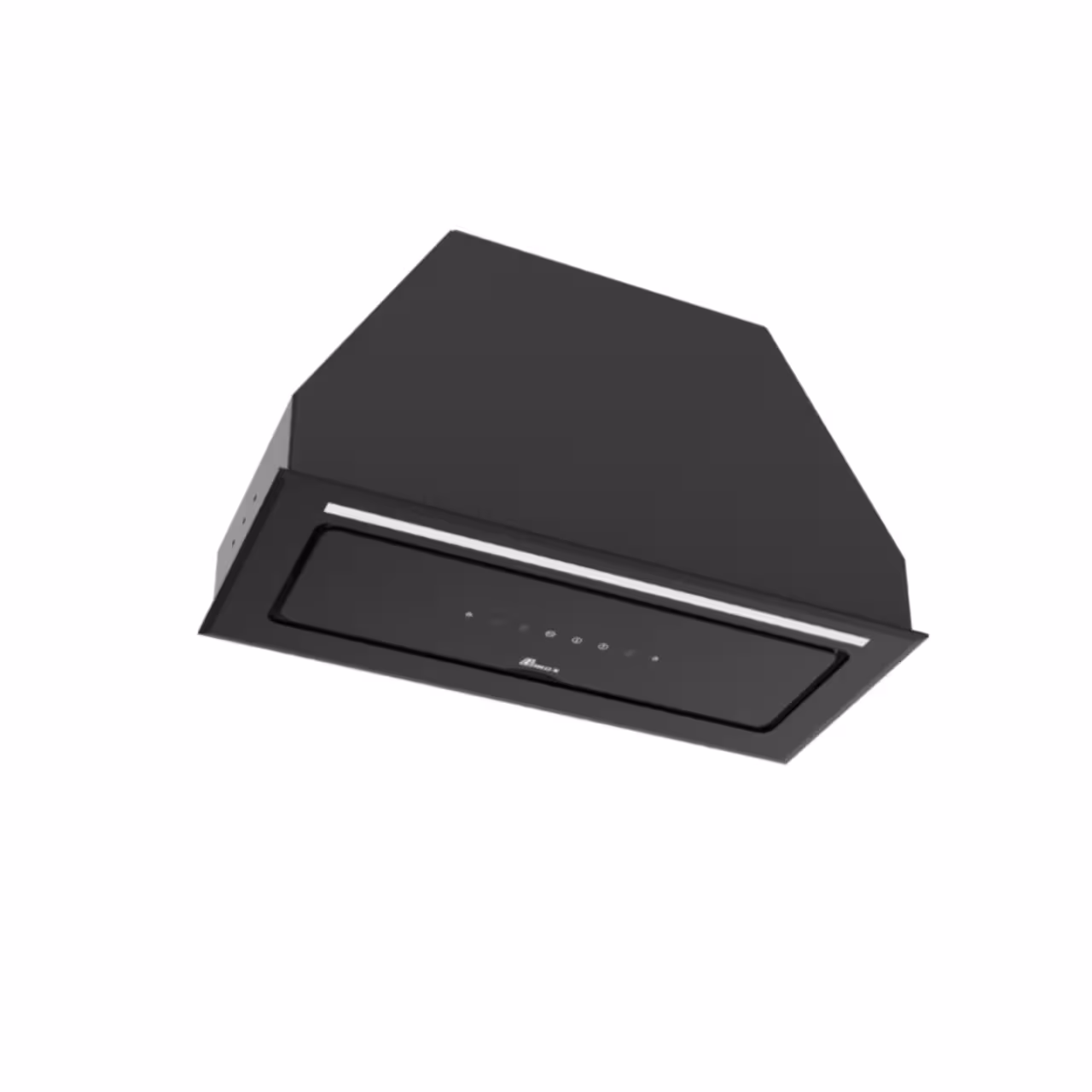 هود مخفی بیمکث مدل 2068  سایز 60 مشکی با موتور فلزی