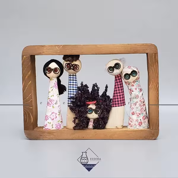 قاب خانواده پنج نفره