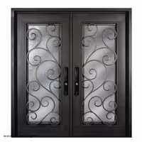 درب آهنی باغ کد 3046