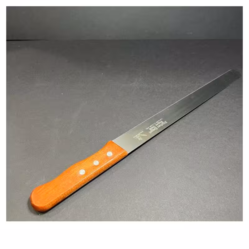 چاقو دسته چوبی صاف 30 سانت