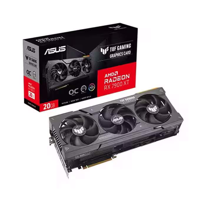 کارت گرافیک ایسوس TUF Gaming Radeon RX 7900 XT OC 20GB GDDR6