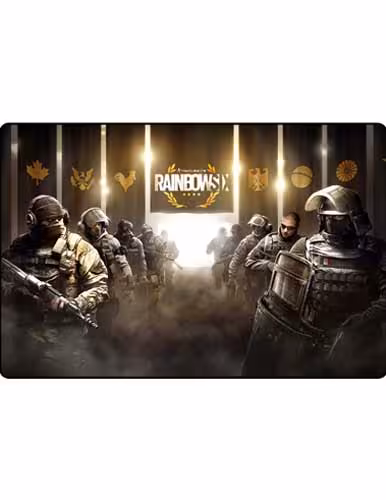 ماوس پد گیمینگ طرح Rainbow Six Siege