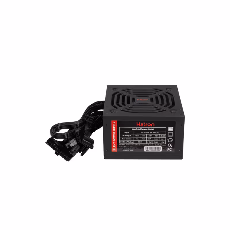 منبع تغذیه کامپیوتر هترون مدل HPS280 | کالا مکس
