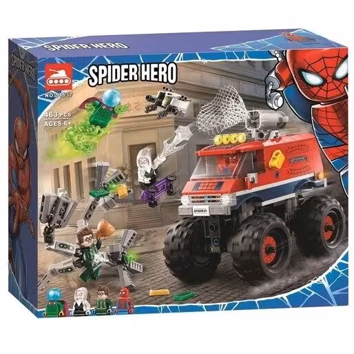 لگو اسپایدرمن و دکتر اختاپوس مدل SPIDER HERO کد 11637