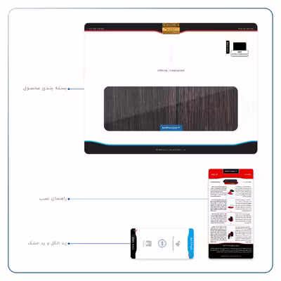 برچسب پوششی ماهوت مدل Burned Wood مناسب برای تبلت اپل iPad Pro 12.9 (GEN 3) 2018 A1876