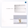 برچسب پوششی ماهوت مدل Polar bear مناسب برای تبلت لنوو Miix 510 2016