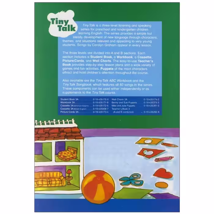 کتاب Tiny Talk 3A اثر Susan Rivers انتشارات Oxford
