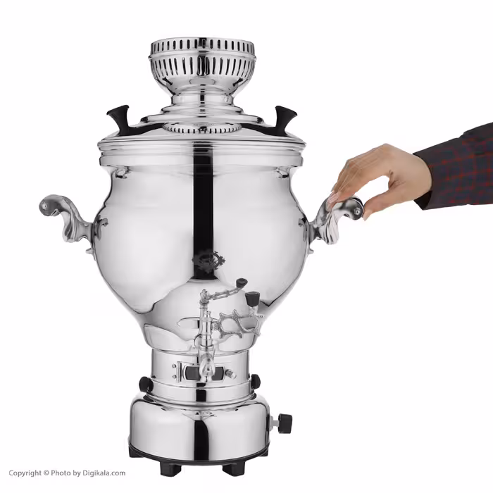 سماور گاز سوز عالی نسب مدل ارس گنجایش 8/5 لیتر 