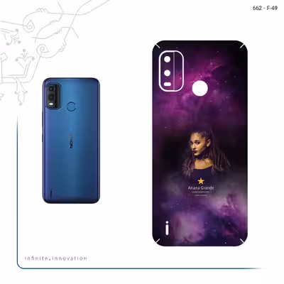 برچسب پوششی ماهوت مدل Ariana Grande مناسب برای گوشی موبایل نوکیا G11 Plus
