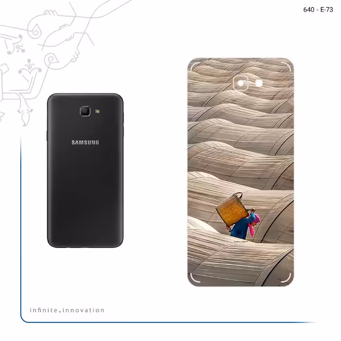 برچسب پوششی ماهوت مدل Strawberry Greenhouses مناسب برای گوشی موبایل سامسونگ Galaxy J7 Prime 2