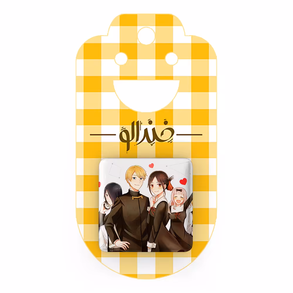 پیکسل خندالو مدل چیکا و کاگویا و میوکی انیمه کاگویا ساما کد 15983