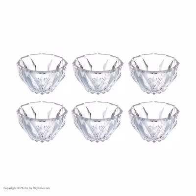 پیاله ماست خوری ساکورا مدل مودنا کد SK18622202W بسته 6 عددی 