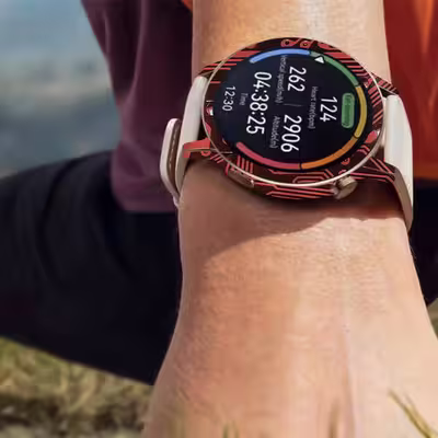 برچسب ماهوت طرح Red-Printed-Circuit-Board مناسب برای ساعت هوشمند هوآوی Watch GT 3 42mm